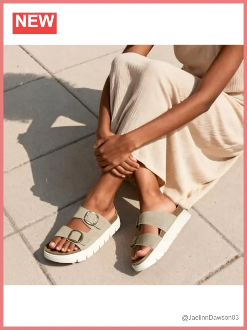 Arch Support Cork Chunky Platform Sandals with Real Leather Insole